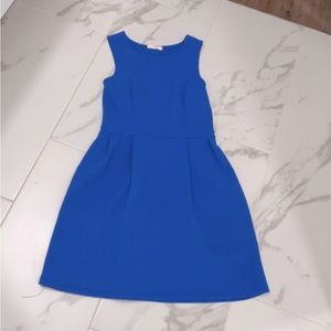 Royal blue dress